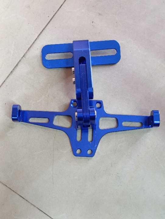 Azul Porta placa Universal bt5
