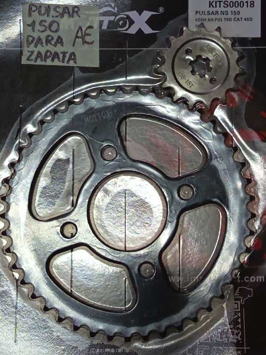 Pulsar150-160 zapata kit Arrastre mottox
