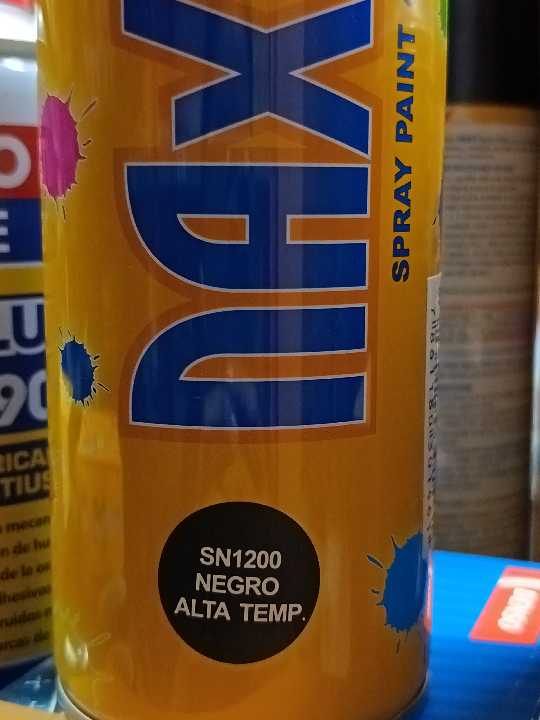 negro spray alta temperatura Francisco