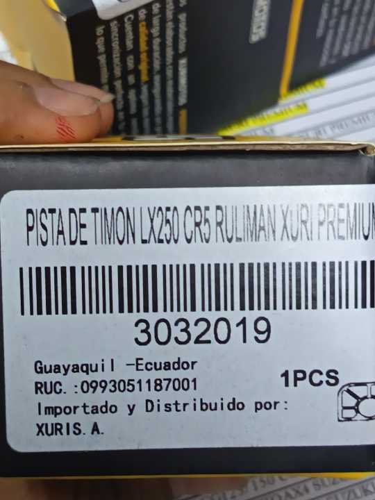 Tuko Cr5 pistas xuri