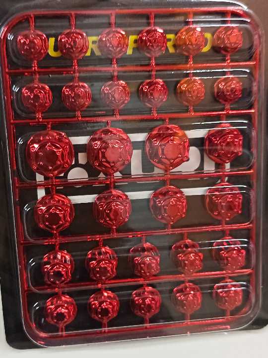 Rojo Tapa pernos decorativo xuri