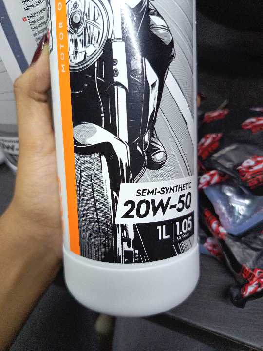 20w50 NARANJA semi Ipone Katana francisco aceite