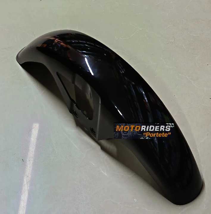 AX4 delant. Negro guardafango mottox