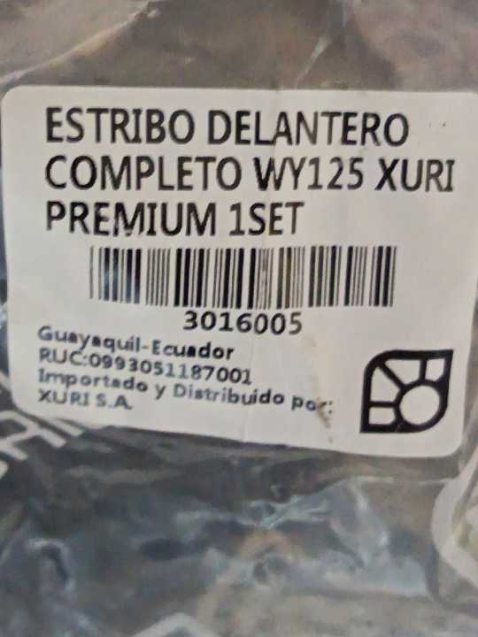 Wy DELANTERO Estribo xuri