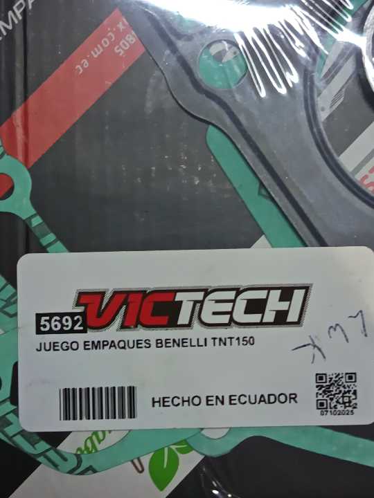 Benelli TNT 150 Empaquetadura mottox EMPA026