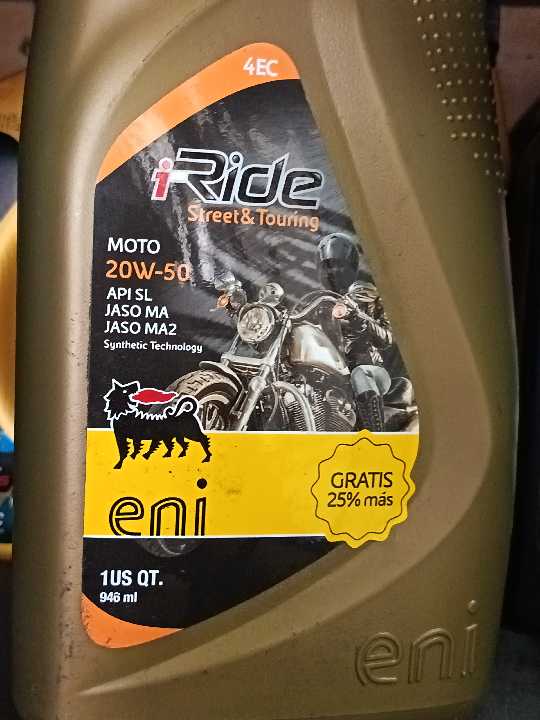 Aceite Ride eni 20-50 francisco 5054