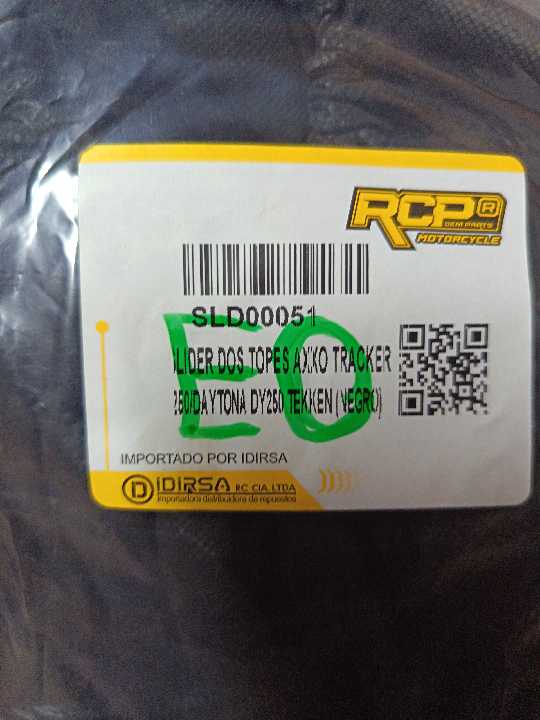 TEKKEN Slyder negro rcp