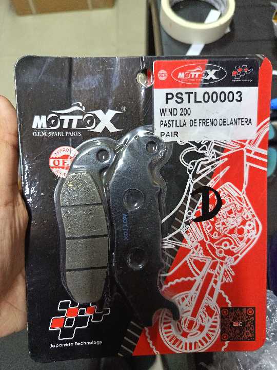 Wind 200 DELANTERO galleta PASTILLA mottox RCP