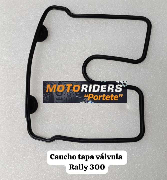 Rally 300 Caucho tapa válvula