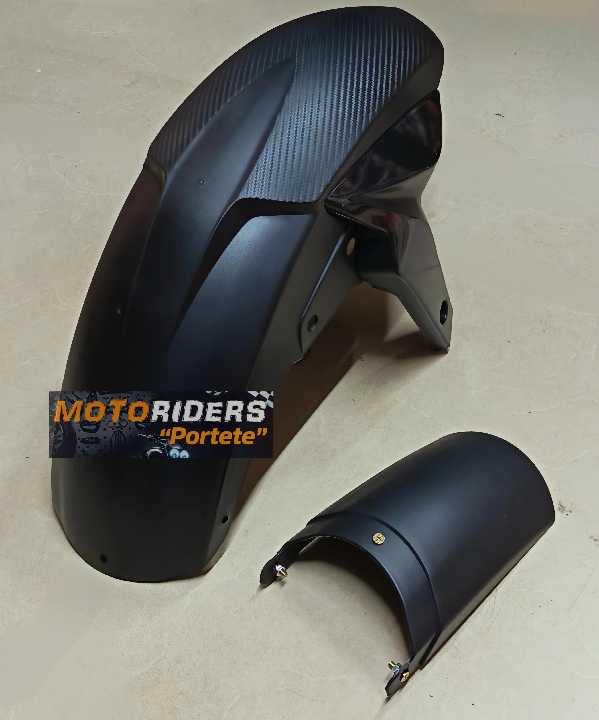 Pulsar 200 Guardafango delan negro xuri