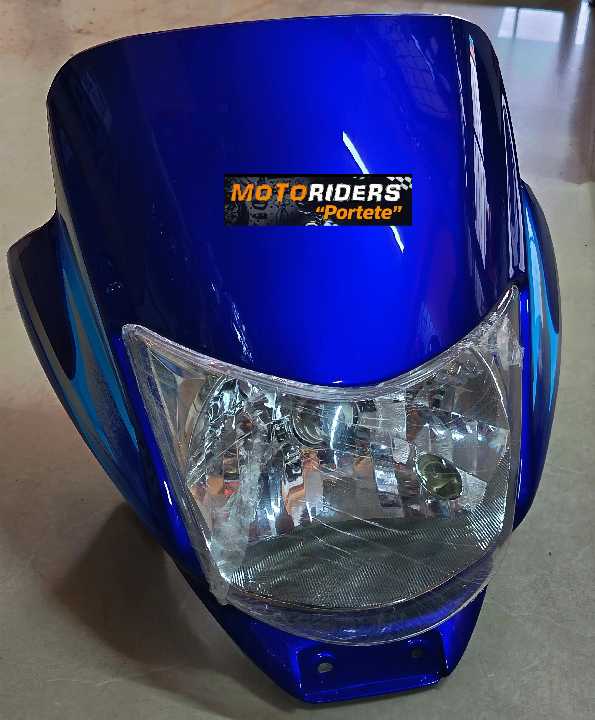 Platina 100 azul Mascarilla con faro rcp