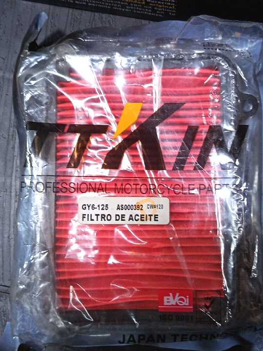 Gy6-125 Filtro aire chino