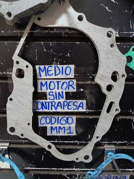 Medio motor sin contrapesa Empaque mm1 chino