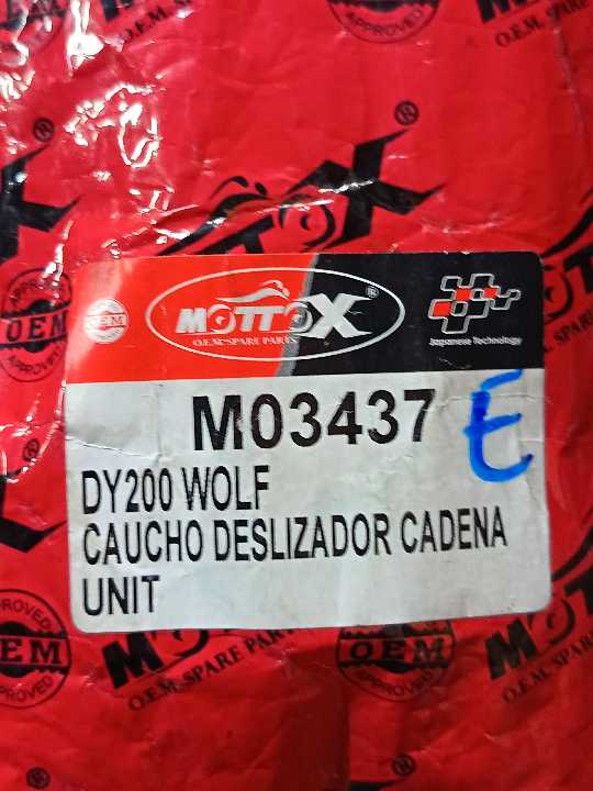 Wolf Caucho Deslizador rcp mottox