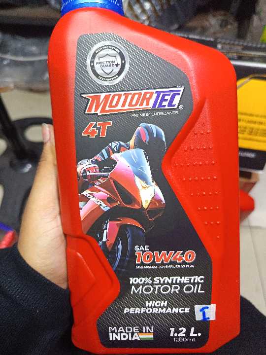 Motortec 10w-40 100%synthetic aceite 18136