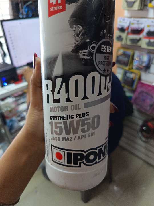 15w50 especial R4000 sintético katana ipone francisco aceite