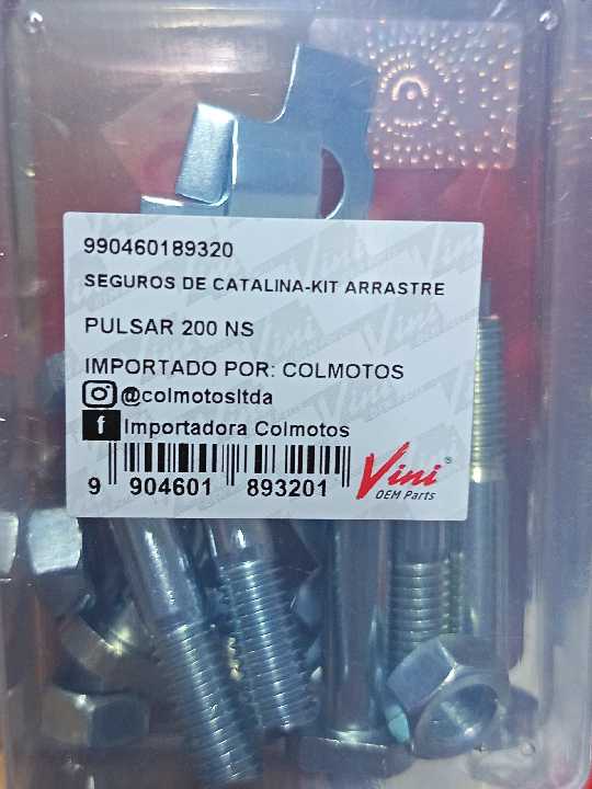 Pulsar 200 pernos Catalina vini